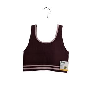 Women's Penn Seamless Reversible Sports Bra Windsor Wine Burgundy Size XXL